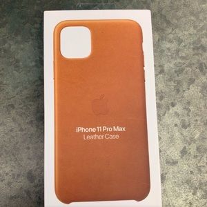 Brown Leather iPhone 11 Pro Max Case